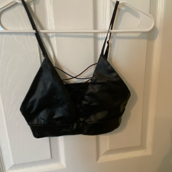 Leather bra top - Picture 3 of 3